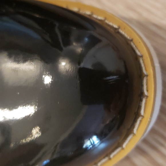 Steve Madden black leather Shoes with white sole Size 8 - Picture 11 of 11